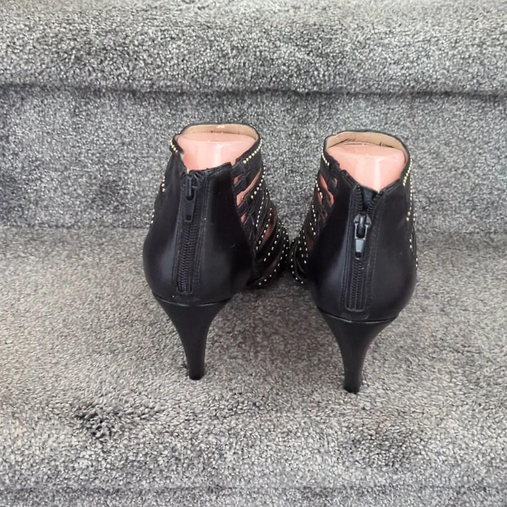 INC Peep Toe Heeled Ankle Booties